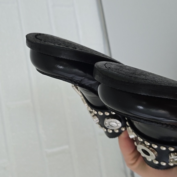 Burberry Black Marita Loafers Size 42 - Picture 9 of 17